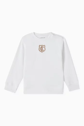 Crest Logo Sweatshirt