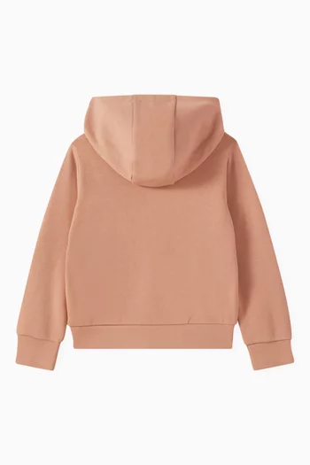 Graphic Logo Hoodie in Cotton