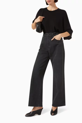 Dane Wide-leg Jeans in Denim