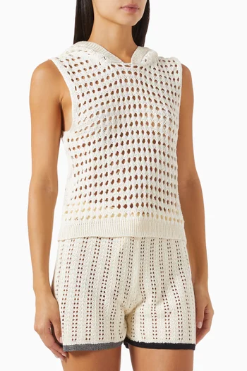 Nia Hooded Knit Top