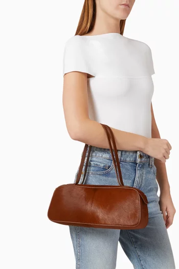 Simona Shoulder Bag in Calf Hair