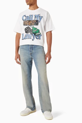 Call My Lawyer Chase T-shirt in Cotton
