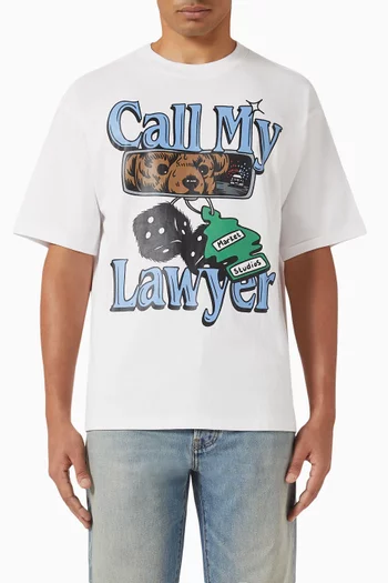 Call My Lawyer Chase T-shirt in Cotton