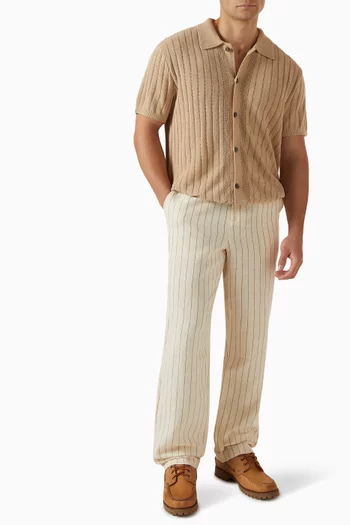 Floyd Shirt in Linen Knit
