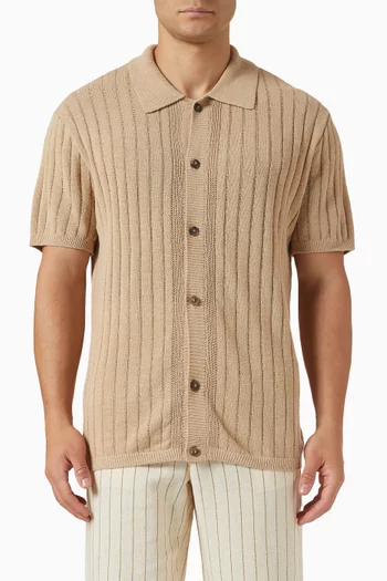 Floyd Shirt in Linen Knit