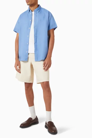 Konrad Short-sleeve Shirt in Linen