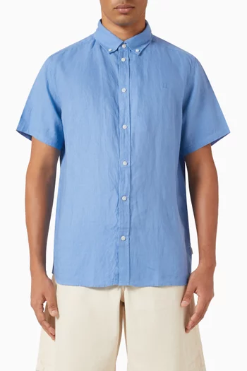 Konrad Short-sleeve Shirt in Linen