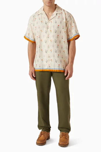 Lukas AOP Wild Flowers Shirt in Lyocell