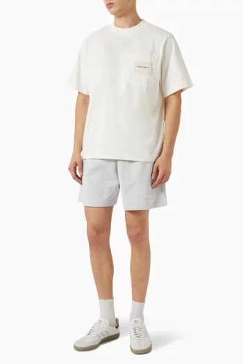 Cut & Sew Sweatshorts in Cotton