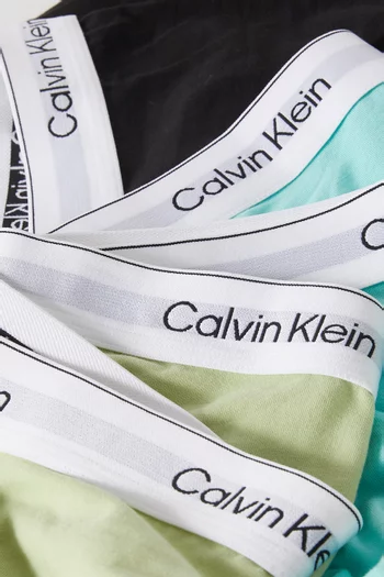 Low-rise Icon Boxer Briefs in Stretch Cotton, Set of 3