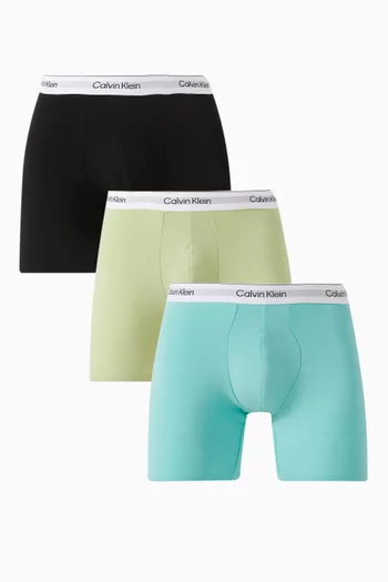 Icon Boxer Briefs in Stretch-cotton, Set of 3