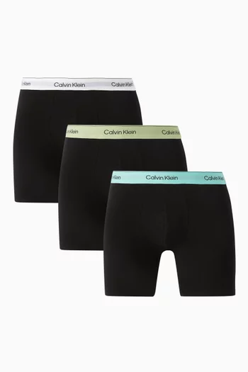 Icon Boxer Briefs in Stretch-cotton, Set of 3
