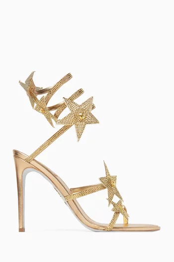 Cleo 105 Star Sandals in Satin