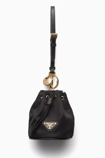 حلية حقيبة ميني نايلون معاد تدويره