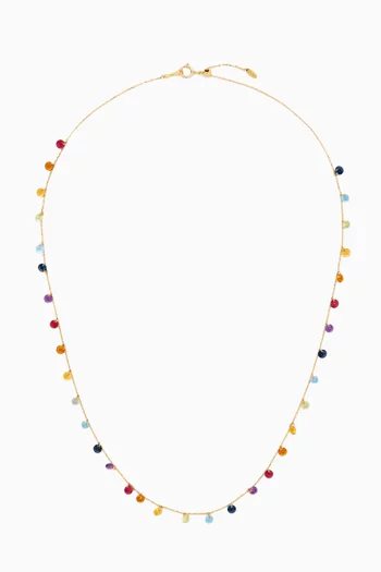 Chakra Necklace in 18kt Yellow Gold