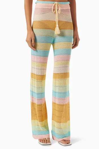 Bree Boho Pants in Crochet