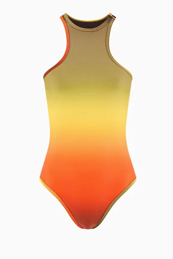 Ombré One-piece Swimsuit