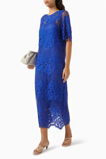 Yaslacely Maxi Dress in Lace