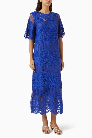 Yaslacely Maxi Dress in Lace