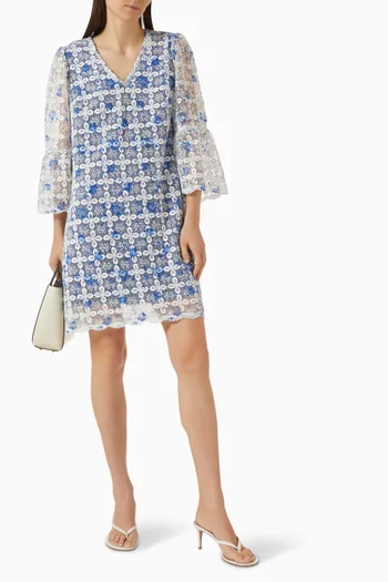 Yasliraz Mini Dress in Lace