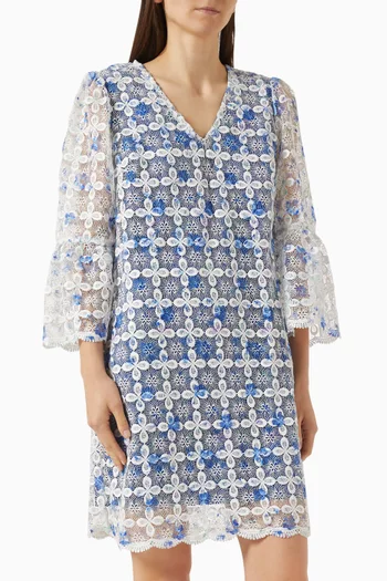 Yasliraz Mini Dress in Lace