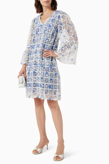 Yasliraz Mini Dress in Lace