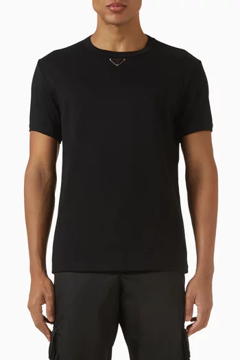 Logo T-shirt in Cotton