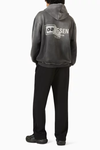 كنزة بغطاء رأس وشعار Owners Club قطن ريبريزنت × أويسيس