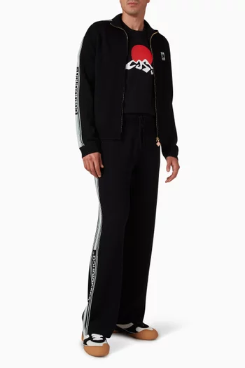 Zip-up Jacket in Merino-wool