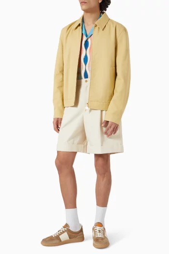 Monogram Jacquard Jacket in Cotton