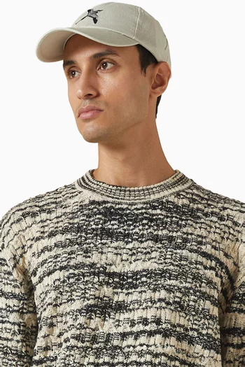 كاب مزين بطائر آكل النحل قطن