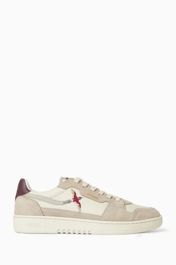 Dice Lo Bee Bird Sneakers in Suede & Leather