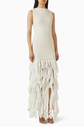 فستان جافيا طويل