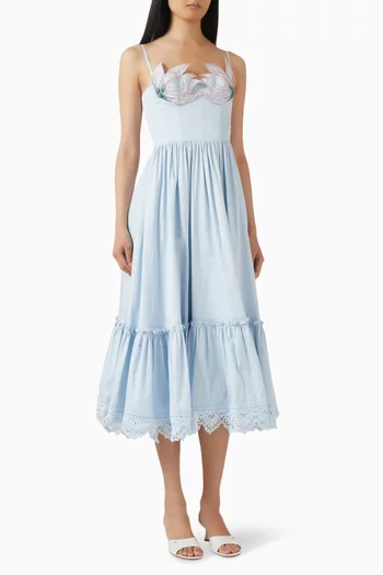 Bruma Corset Midi Dress