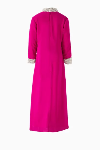 Cuff Embellished Dress