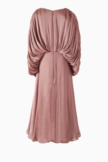 Draped Maxi Dress