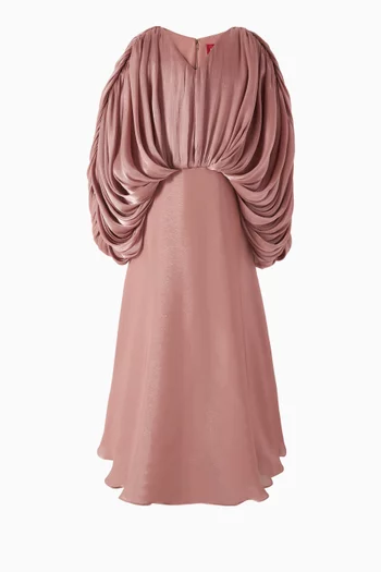 Draped Maxi Dress