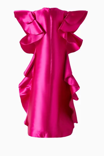 Exaggerated Ruffles Dress