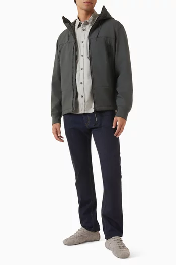 Long-sleeve Shirt in Gabardine