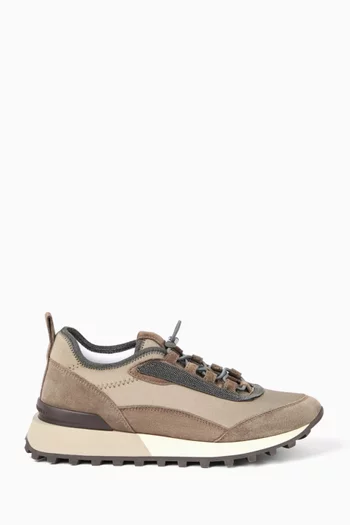 'Precious Detail' Sneakers in Technical Fabric