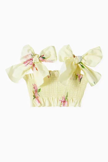 Lily Crop Top in Cotton