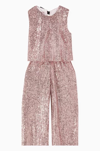 Bows Sequin-embellished Blouse