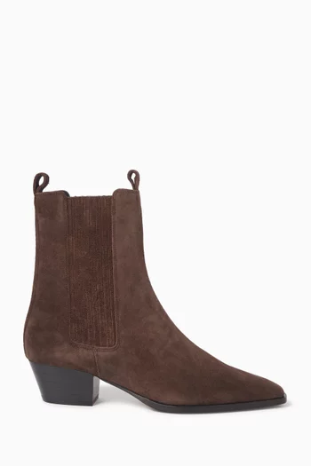 Agata Ankle Boots in Suede