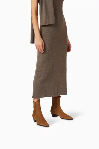 Agata Ankle Boots in Suede