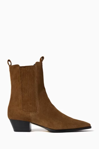Agata Ankle Boots in Suede