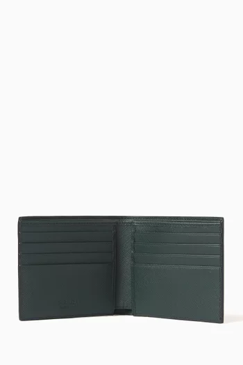 Cartilio Logo Saffiano Leather Wallet