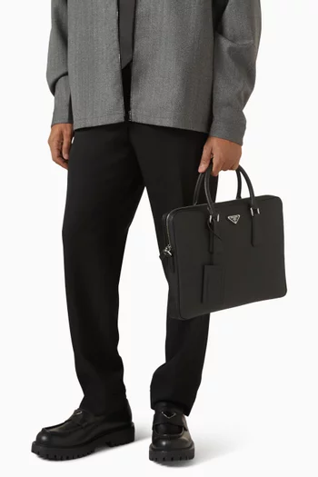Work Bag in Saffiano Leather