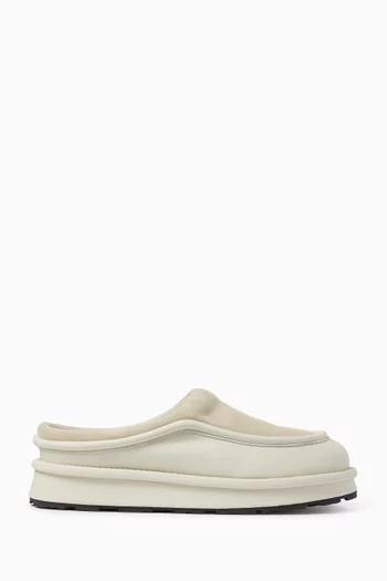 Pillow Mules in Leather