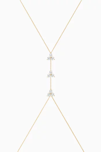 Britney Diamond Body Chain in 18kt Gold