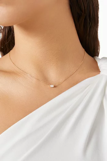 Azure Diamond Necklace in 18kt Yellow Gold